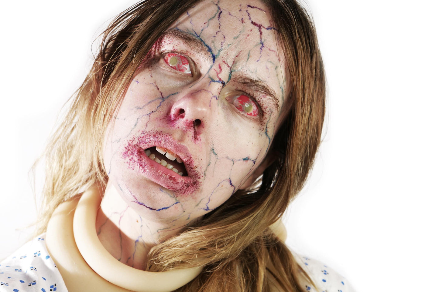 54-Inch Silicone Tapeworm Prop: Realistic Horror Film FX, Haunted Decor