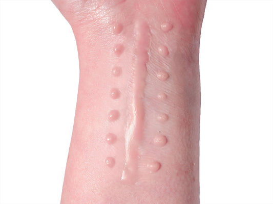 Silicone Suture Scar Prosthetic – Realistic SFX Wound for Halloween & Film Makeup