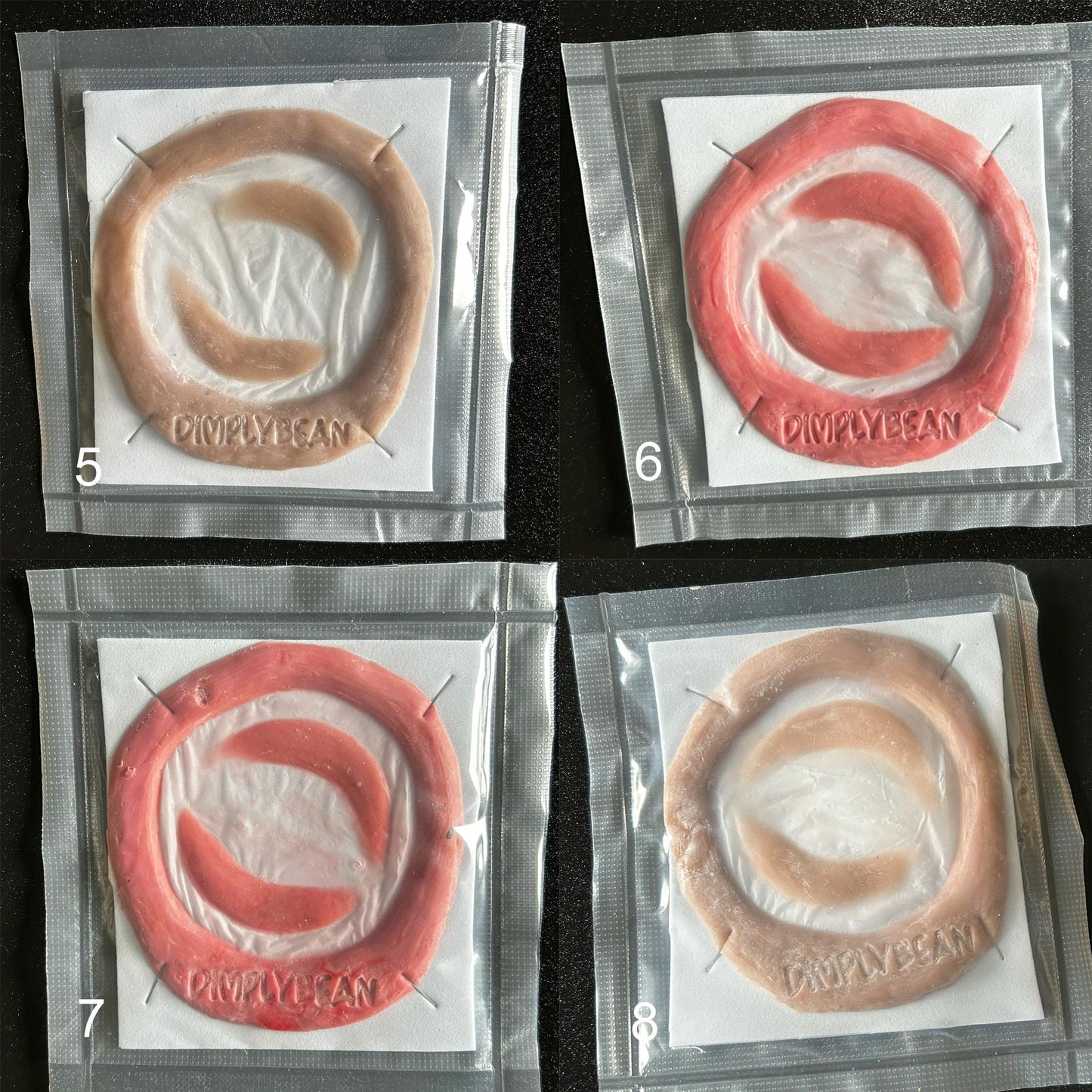 Assorted Discount Silicone Prosthetics – Cap Plastic Encapsulated FX Wounds & Features – On Sale!