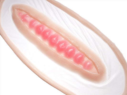 Silicone Back Gash Prosthetic: Spinal Lumps SFX Makeup - Halloween, Film