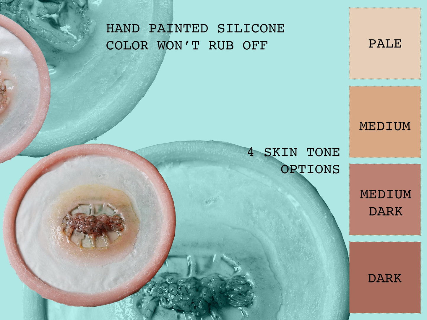 Zombie Prosthetic Trio: Undead Bite, Rotting Skin, Claw FX
