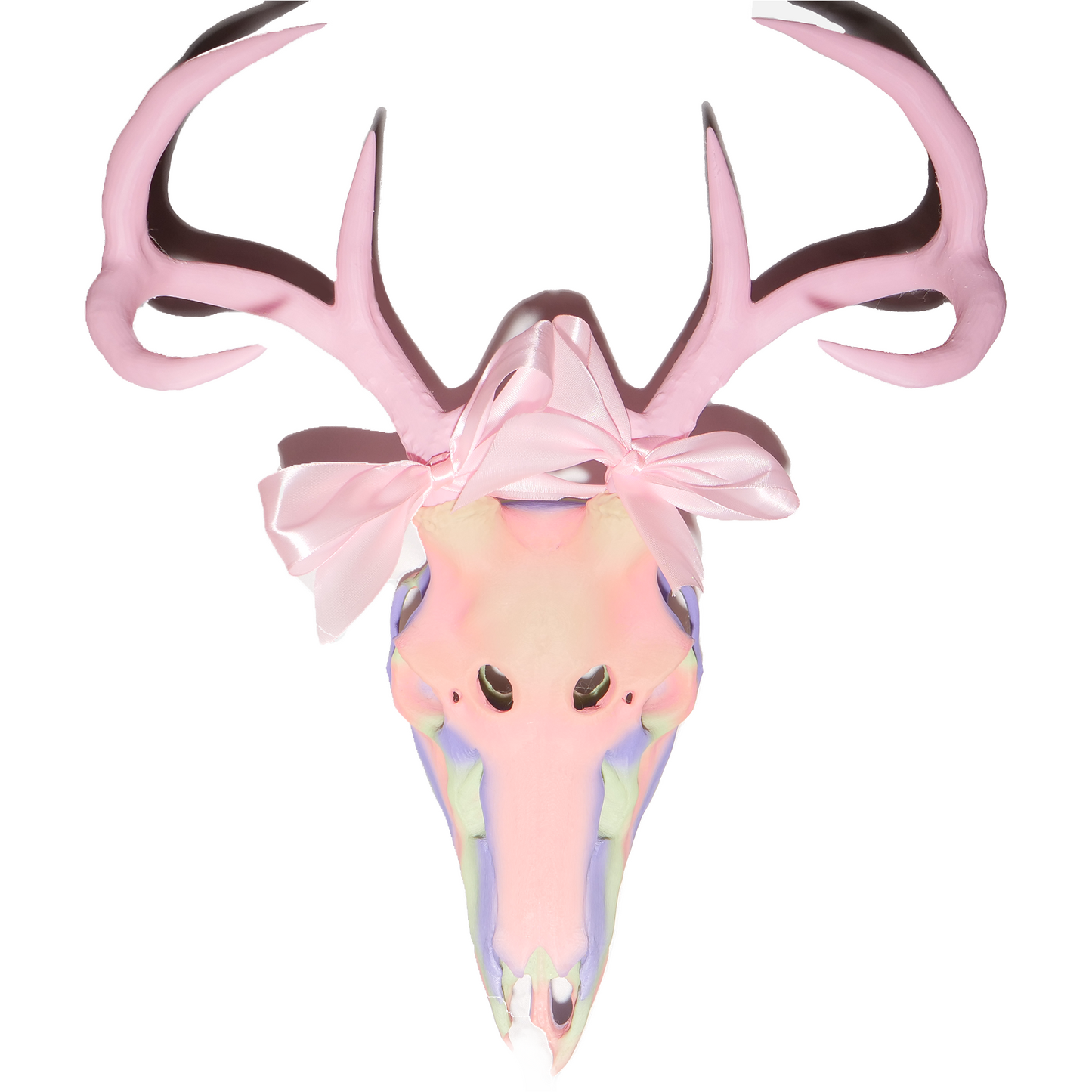 Customisable Candy Faux Deer Skull Mask & Decor