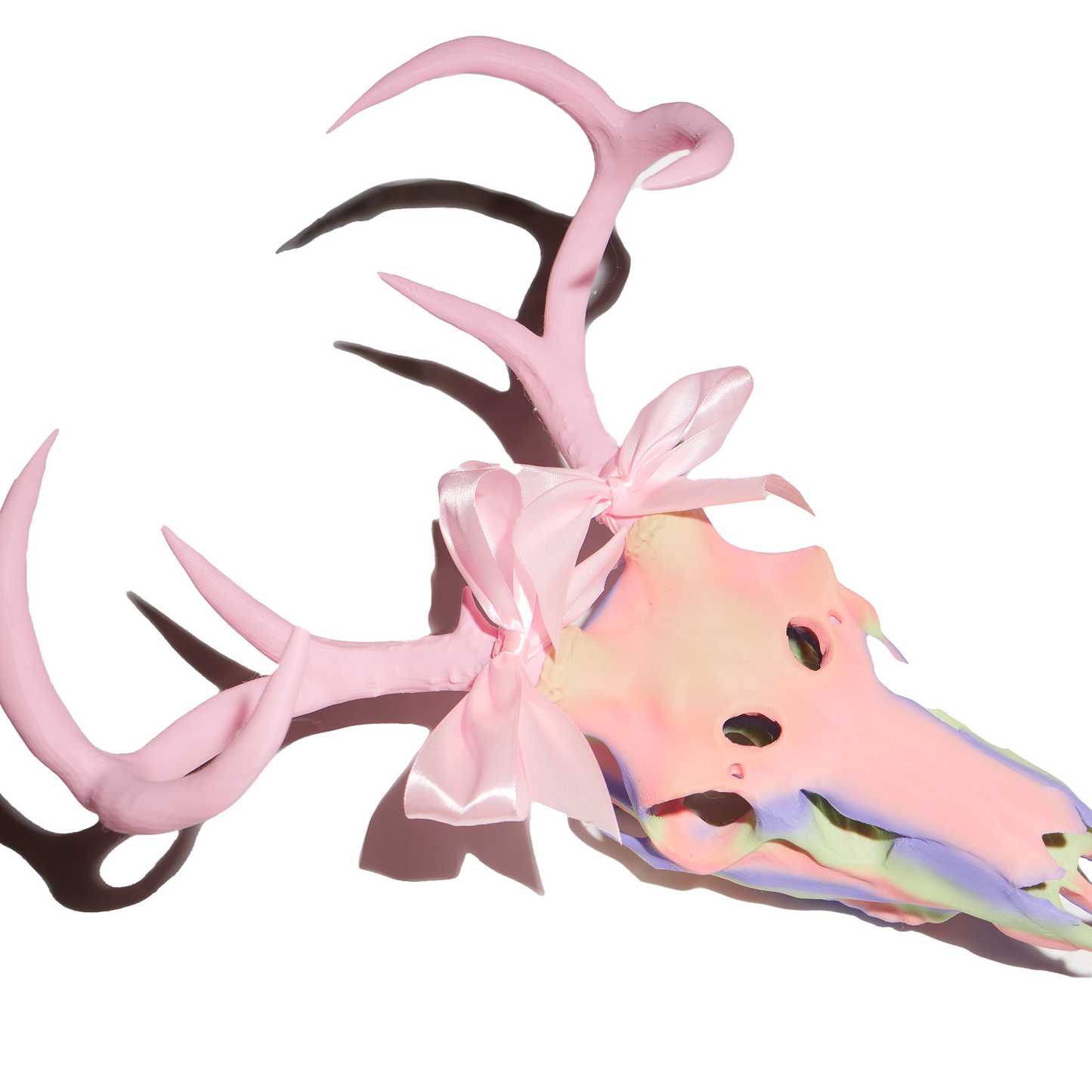 Customisable Candy Faux Deer Skull Mask & Decor