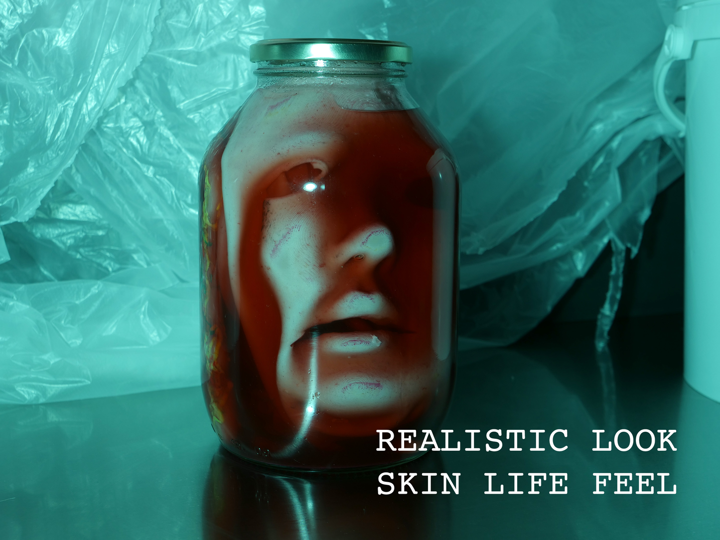 [Item 401 FLESH] Scalped Face Prop