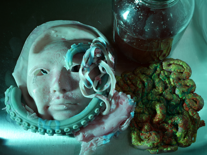 [Item 401 FLESH] Scalped Face Prop