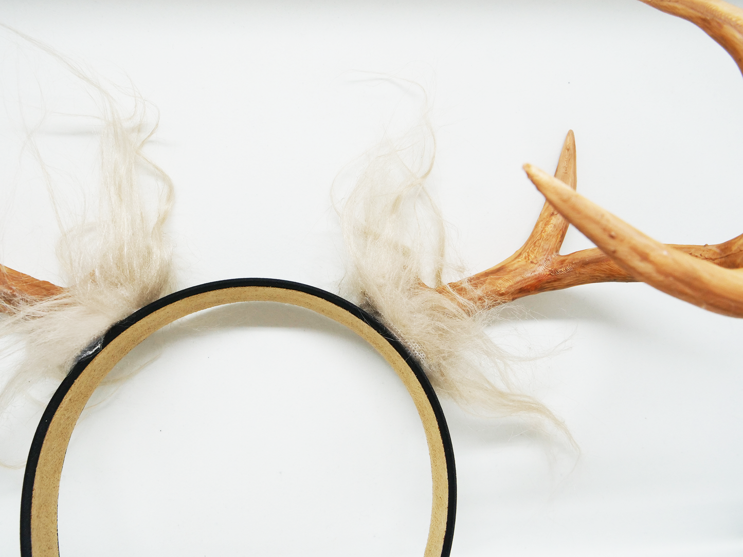 Natural Faux Recycled Antlers Headband