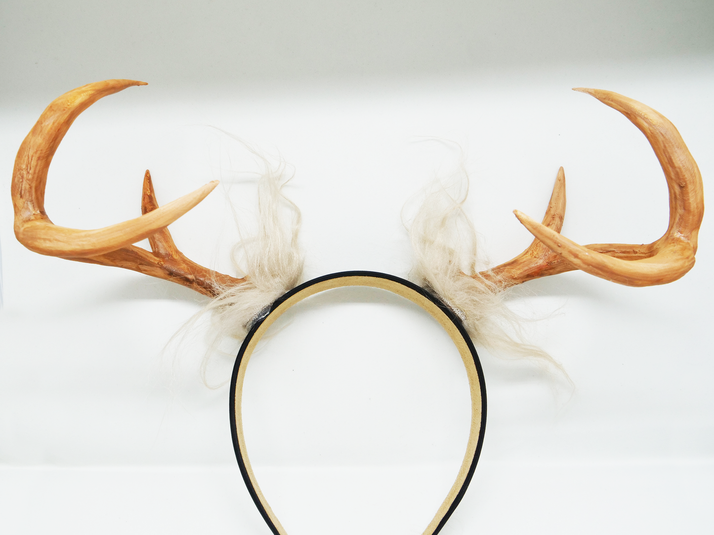 Natural Faux Recycled Antlers Headband