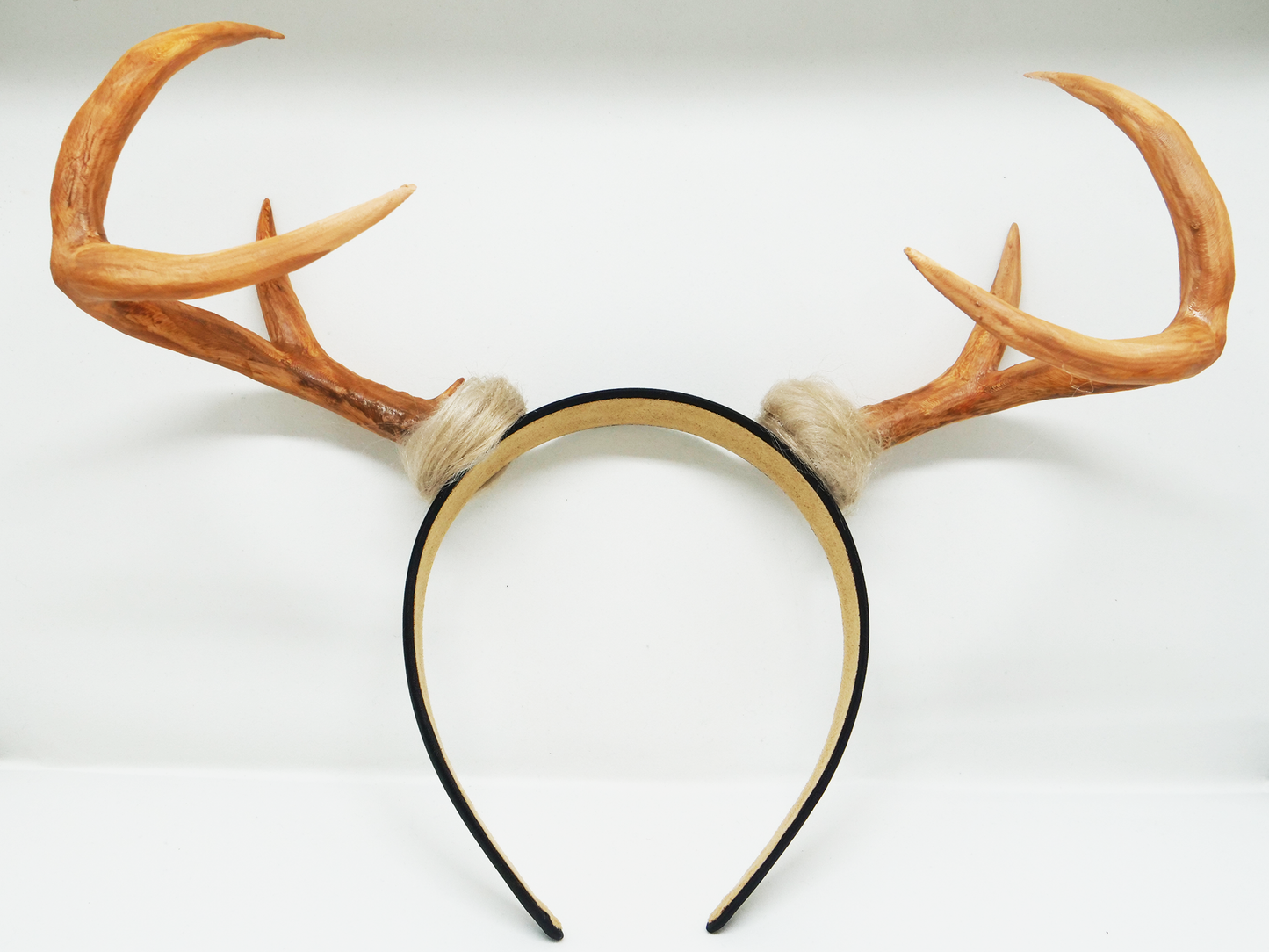 Natural Faux Recycled Antlers Headband