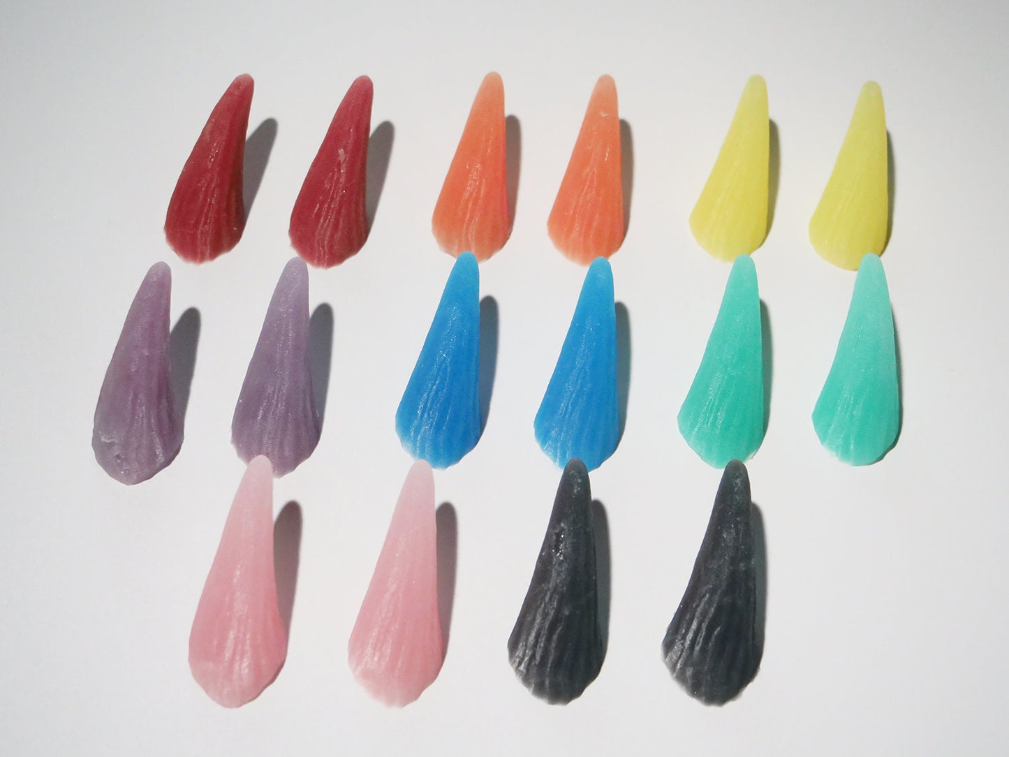Colourful Silicone Horns