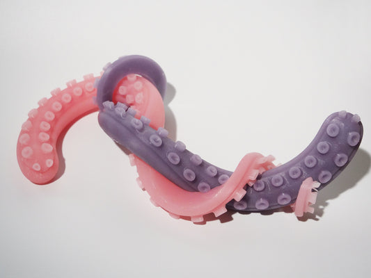 Small Jelly Colour Silicone Tentacle Prop