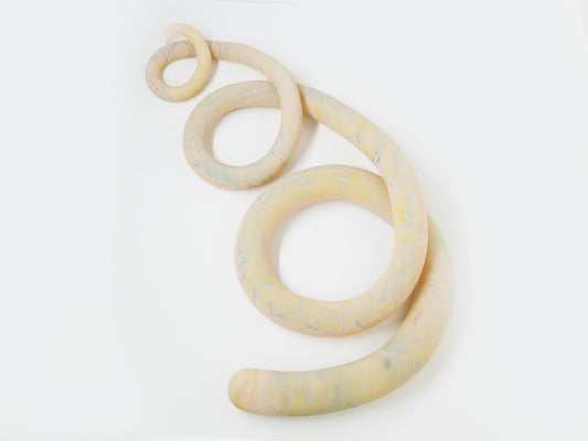 Large Veined Realistic Silicone Tapeworm