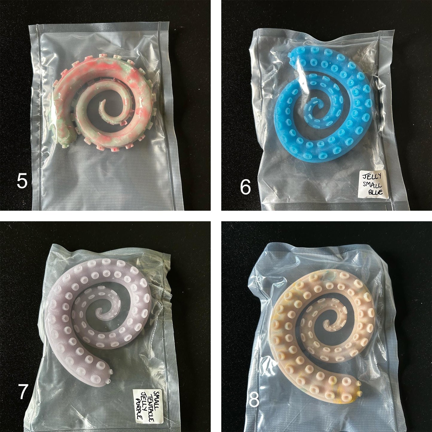 Mini Silicone Tentacle Prop: Creature FX, Cosplay, Diorama (450mm)