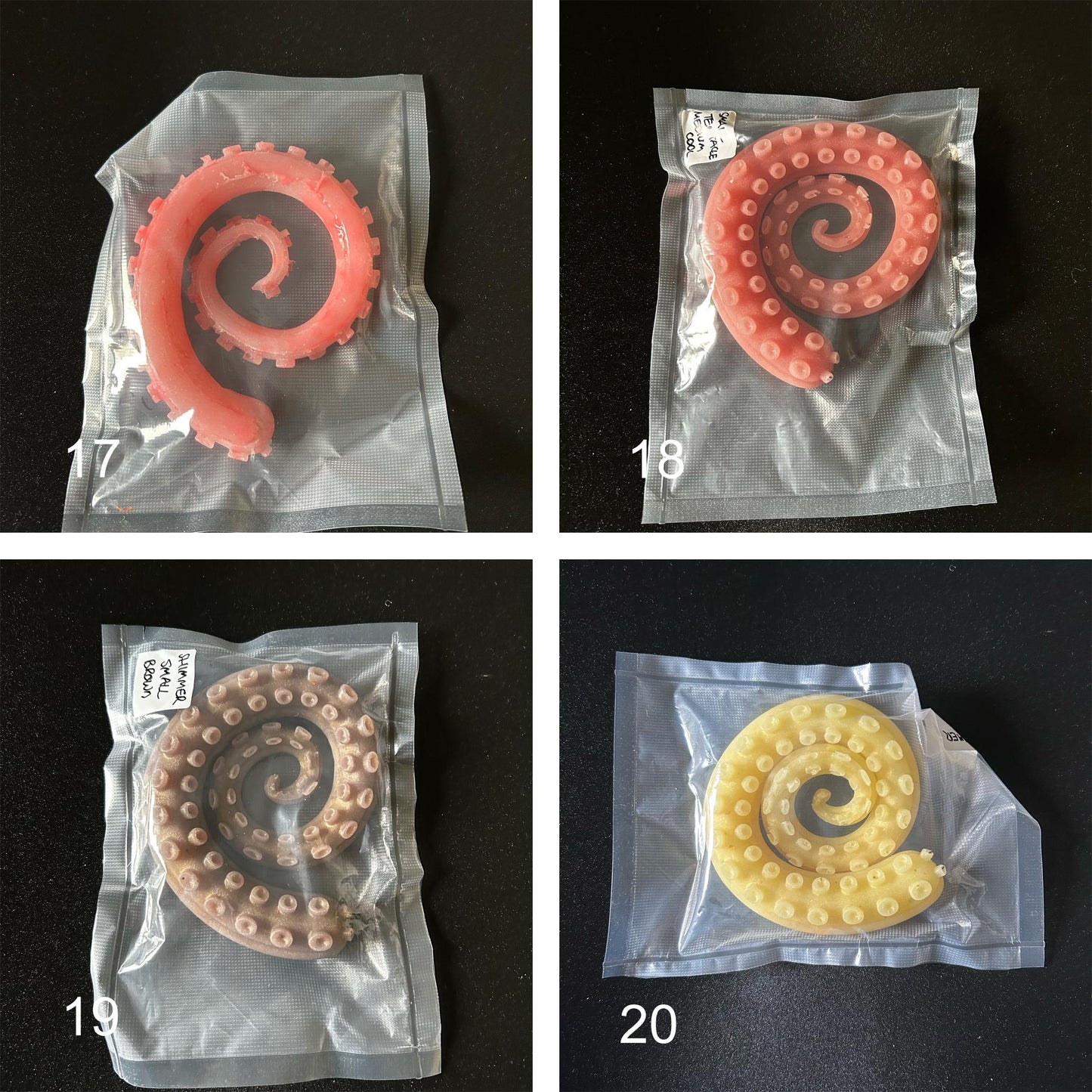 Mini Silicone Tentacle Prop: Creature FX, Cosplay, Diorama (450mm)