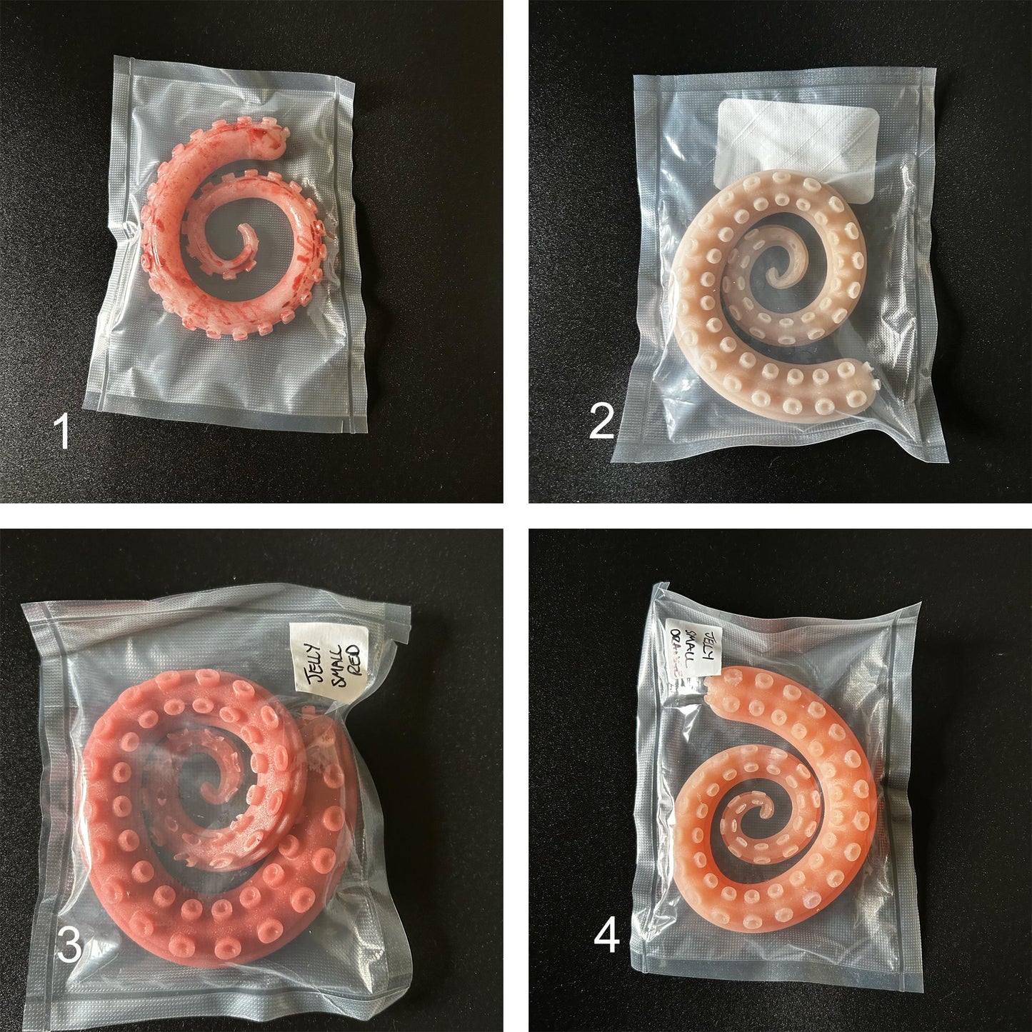 Mini Silicone Tentacle Prop: Creature FX, Cosplay, Diorama (450mm)