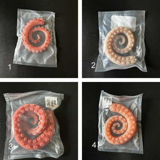 Mini Silicone Tentacle Prop: Creature FX, Cosplay, Diorama (450mm)