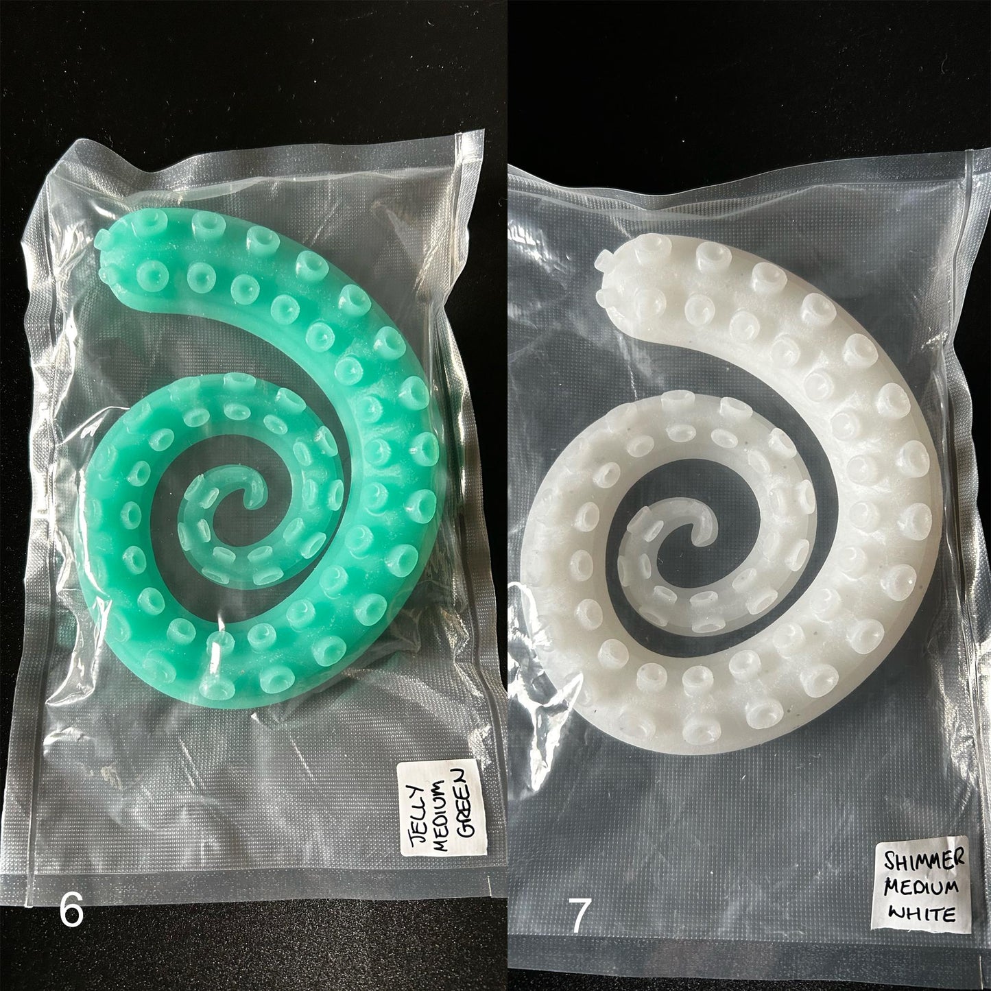 Silicone Tentacle Props: Mini Creature FX for Cosplay & Horror Decor
