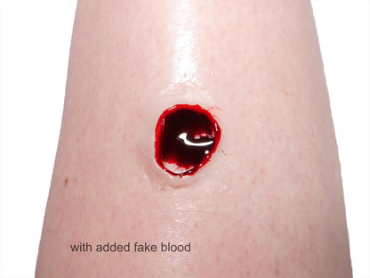 [Item 032: Entry W-45] — Encapsulated Silicone Gunshot Wound Prosthetic