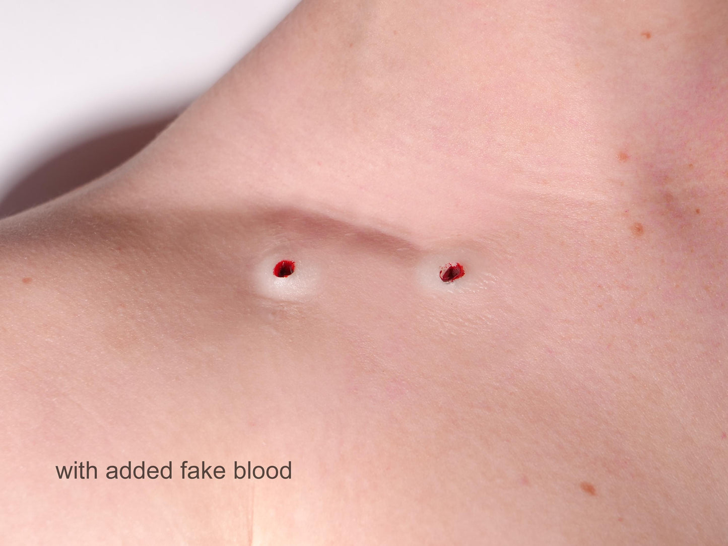 [Item 038: NosferaMark 2] – Vampire Bite Silicone Prosthetic