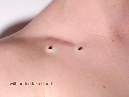 [Item 038: NosferaMark 2] – Vampire Bite Silicone Prosthetic