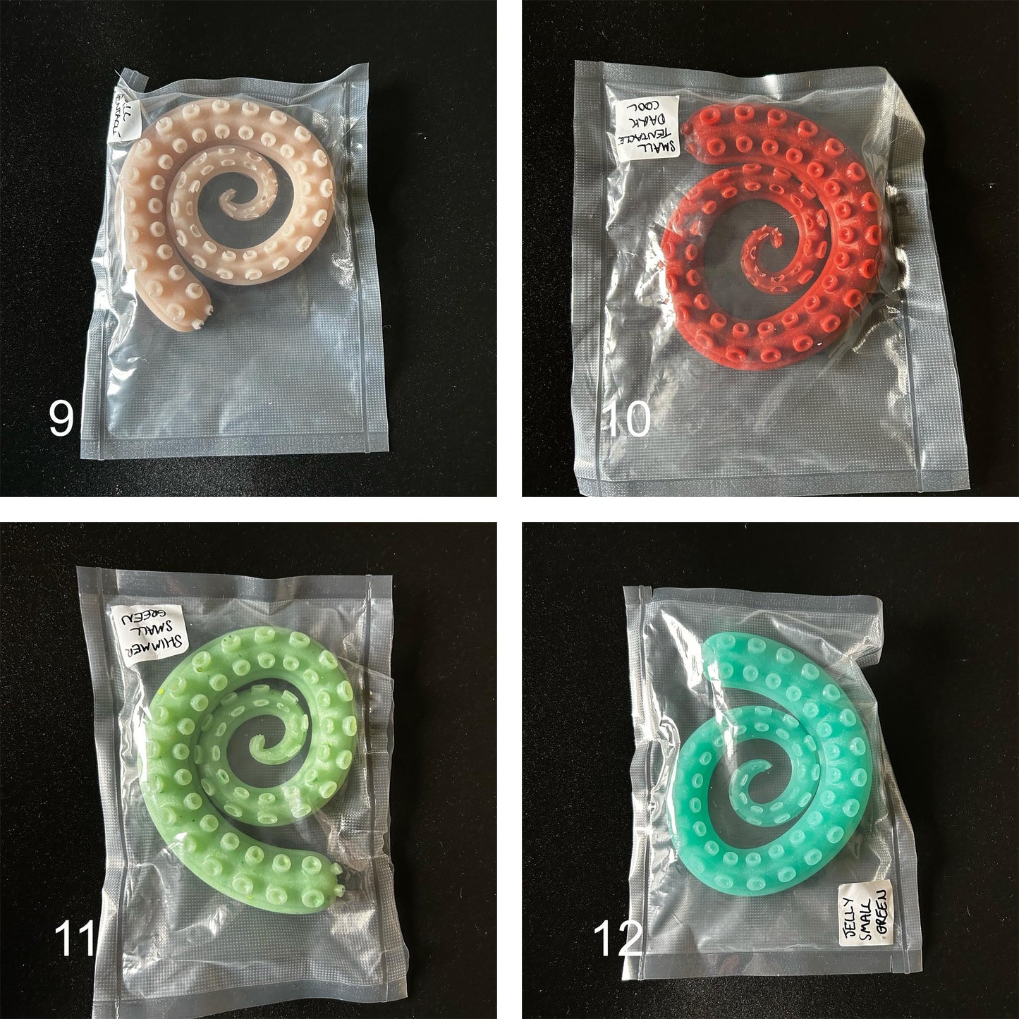 Mini Silicone Tentacle Prop: Creature FX, Cosplay, Diorama (450mm)