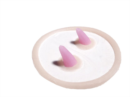 [Item 019: Horn Buds H-73] — Mini Silicone Horns Prosthetic