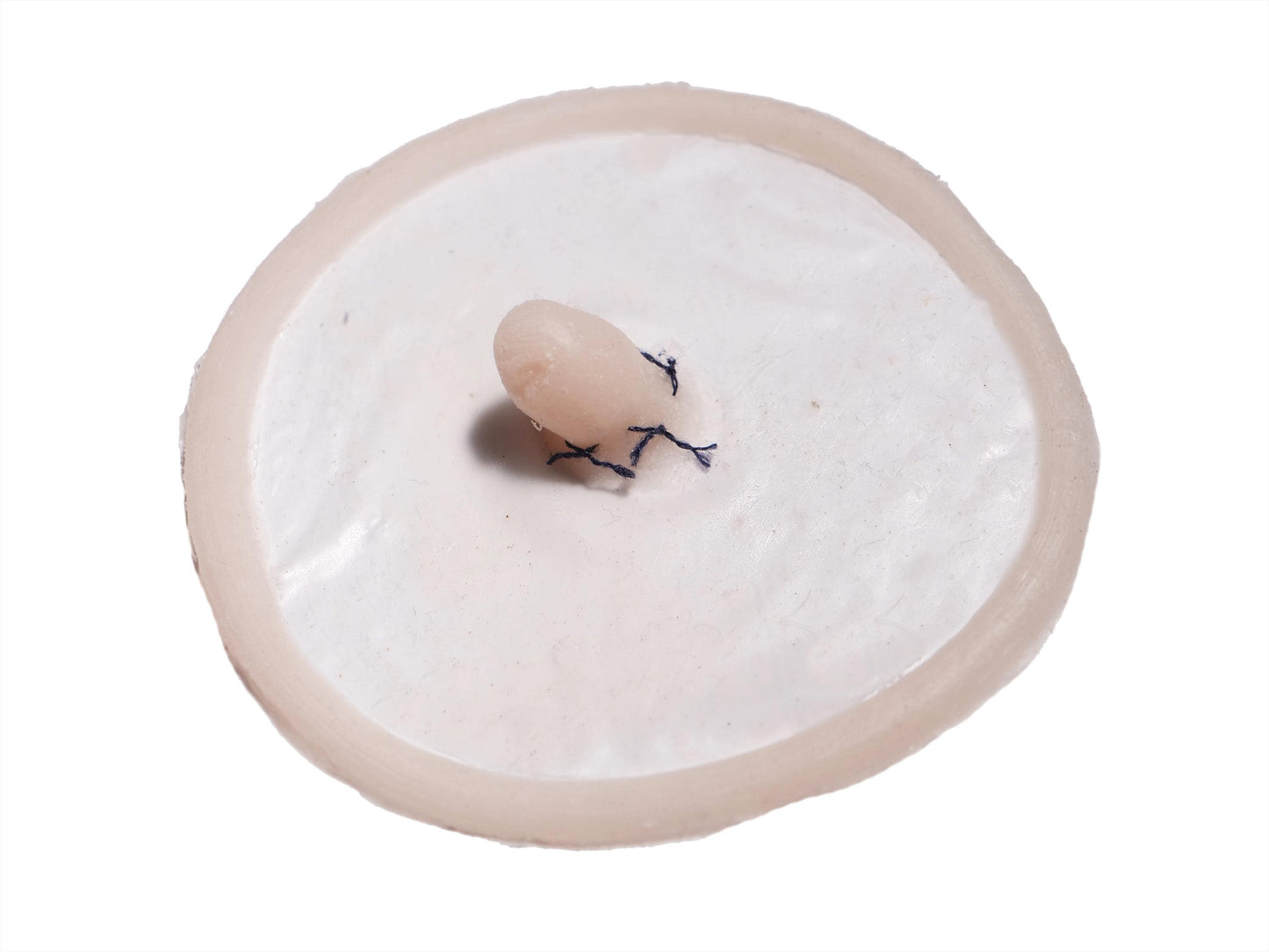 [Item 027: Digit 5-A] — Reattached Little Toe Prosthetic (Encapsulated Silicone)