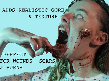 3D Gel SFX - Special Effects Gelatin for Gore, Scar, and Decay Simulation