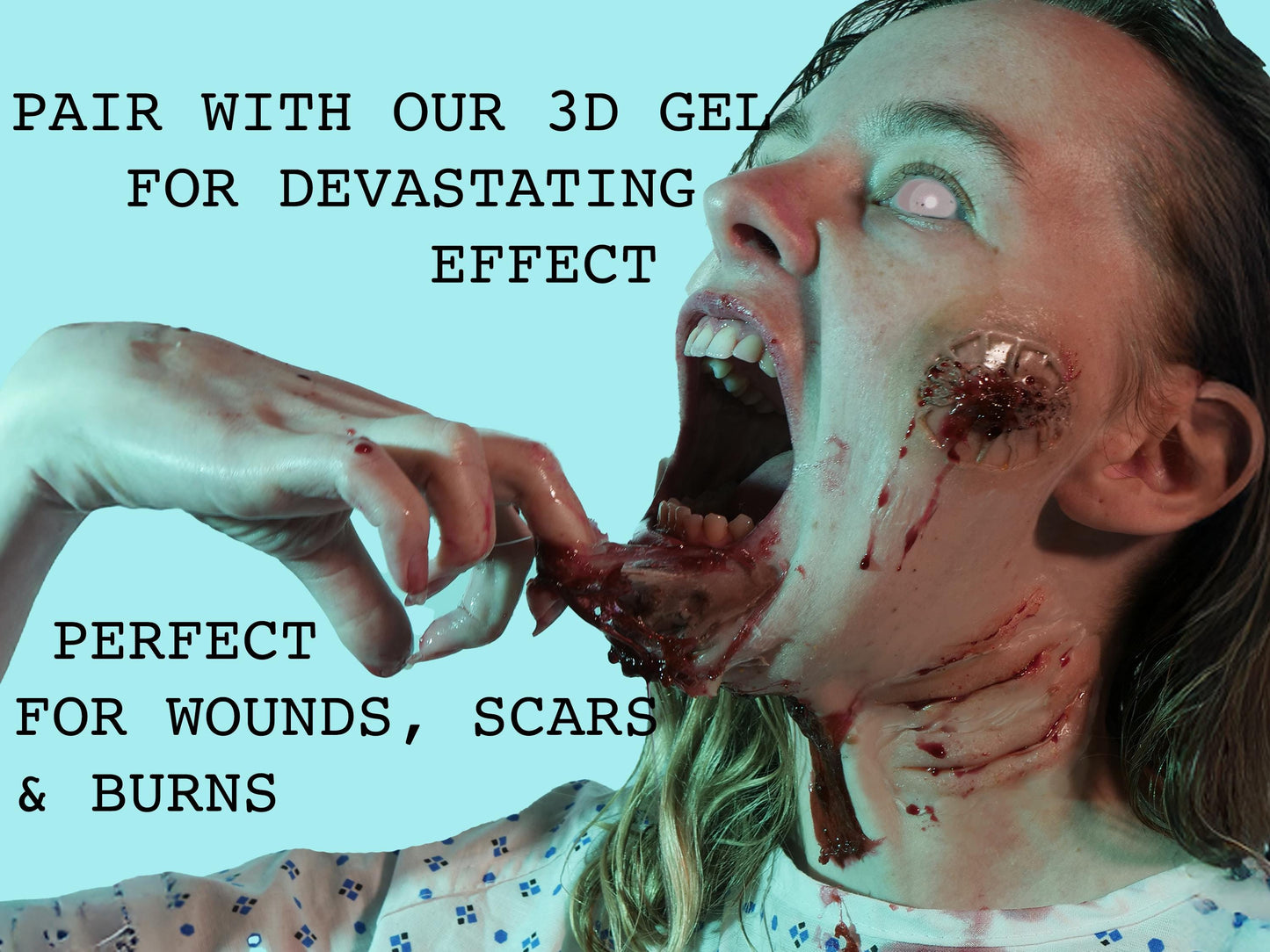 Mouth Safe Fake Blood - Professional-Grade Artificial Blood for Cinematic Gore Simulation