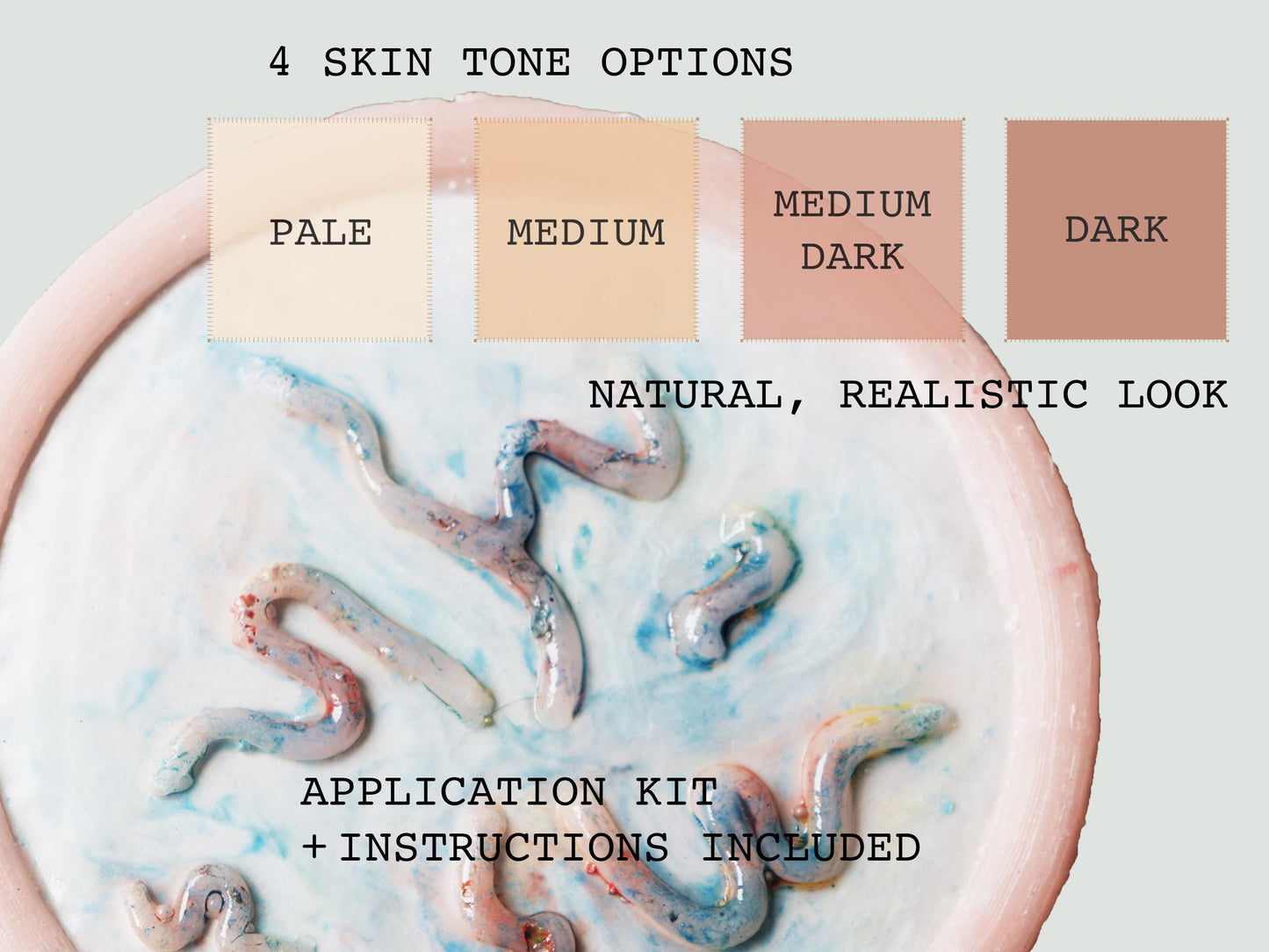 Silicone Veins Prosthetic – Hyperrealistic Subdermal Vascular FX for Film, Horror, and Cosplay