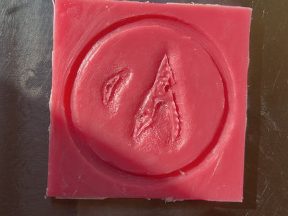 Large Deep Laceration Prosthetic - Encapsulated Painted Silicone Trauma FX